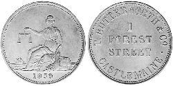 1 Пенни Австралия (1788 - 1939) Медь 