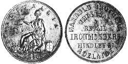 1 Пенни Австралия (1788 - 1939) Медь 