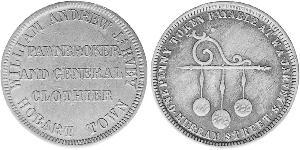 1 Пенни Австралия (1788 - 1939) Медь 