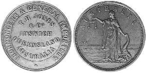 1 Пенни Австралия (1788 - 1939) Медь 