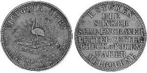 1 Пенни Австралия (1788 - 1939) Медь 