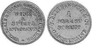 1 Пенни Австралия (1788 - 1939) Медь 