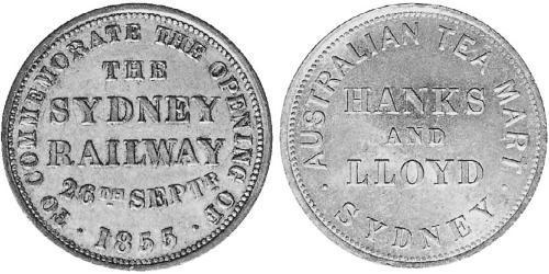1 Пенни Австралия (1788 - 1939) Медь 