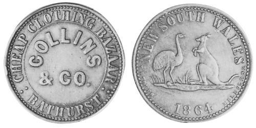 1 Пенни Австралия (1788 - 1939) Медь 