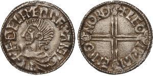 1 Пенни Королевство Англия (927-1649,1660-1707) Серебро Aethelred II (968 - 1016)