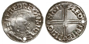 1 Пенни Королевство Англия (927-1649,1660-1707) Серебро Aethelred II (968 - 1016)