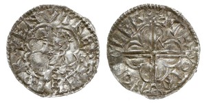 1 Пенни Королевство Англия (927-1649,1660-1707) Серебро Cnut (985 -1035)
