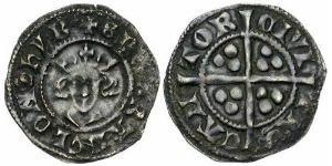 1 Пенни Королевство Англия (927-1649,1660-1707) Серебро Эдуард I (1239 - 1307)