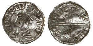 1 Пенни Королевство Англия (927-1649,1660-1707) Серебро Aethelred II (968 - 1016)