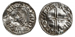 1 Пенни Королевство Англия (927-1649,1660-1707) Серебро Aethelred II (968 - 1016)