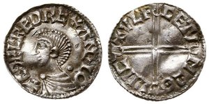 1 Пенни Королевство Англия (927-1649,1660-1707) Серебро Aethelred II (968 - 1016)