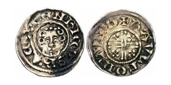 1 Пенни Королевство Англия (927-1649,1660-1707) Серебро Генрих II (1133 - 1189)