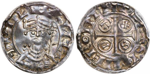 1 Пенни Королевство Англия (927-1649,1660-1707) Серебро Вильгельм I (1027 - 1087)