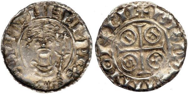 1 Пенни Королевство Англия (927-1649,1660-1707) Серебро Вильгельм I (1027 - 1087)