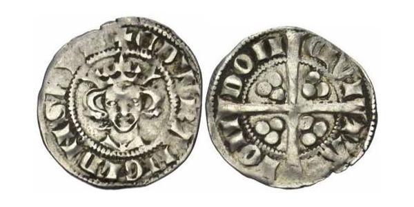 1 Пенни Королевство Англия (927-1649,1660-1707) Серебро Эдуард I (1239 - 1307)