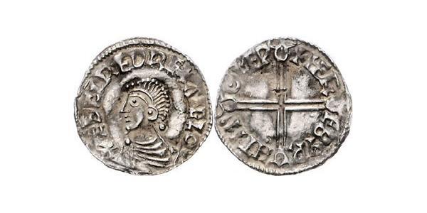 1 Пенни Королевство Англия (927-1649,1660-1707) Серебро Aethelred II (968 - 1016)