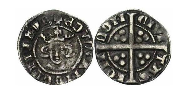1 Пенни Королевство Англия (927-1649,1660-1707) Серебро Эдуард I (1239 - 1307)