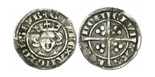 1 Пенни Королевство Англия (927-1649,1660-1707) Серебро Эдуард I (1239 - 1307)