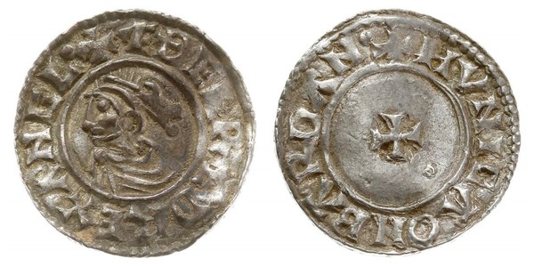 1 Пенни Королевство Англия (927-1649,1660-1707) Серебро 