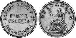 1 Пені Австралія (1788 - 1939) Мідь 