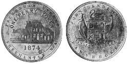 1 Пені Австралія (1788 - 1939) Мідь 