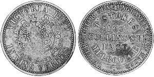 1 Пені Австралія (1788 - 1939) Мідь 
