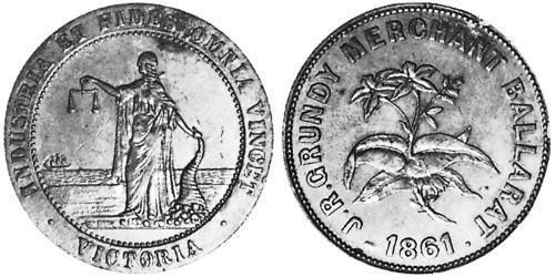 1 Пені Австралія (1788 - 1939) Мідь 