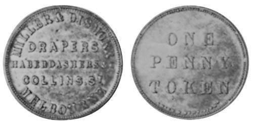 1 Пені Австралія (1788 - 1939) Мідь 