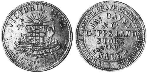 1 Пені Австралія (1788 - 1939) Мідь 