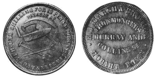 1 Пені Австралія (1788 - 1939) Мідь 