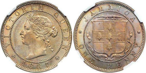 1 Пені Ямайка (1962 - ) Нікель/Мідь Вікторія (1819 - 1901)