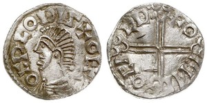 1 Пені Королівство Англія (927-1649,1660-1707) Срібло Aethelred II (968 - 1016)