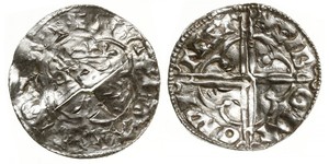 1 Пені Королівство Англія (927-1649,1660-1707) Срібло Cnut (985 -1035)