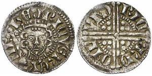 1 Пені Королівство Англія (927-1649,1660-1707) Срібло Генріх III (1207 - 1272)