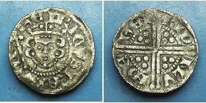 1 Пені Королівство Англія (927-1649,1660-1707) Срібло Генріх III (1207 - 1272)