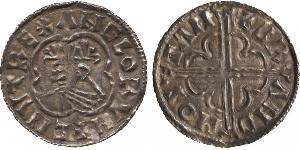 1 Пені Королівство Англія (927-1649,1660-1707) Срібло Cnut (985 -1035)