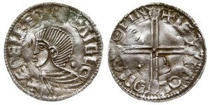 1 Пені Королівство Англія (927-1649,1660-1707) Срібло Aethelred II (968 - 1016)