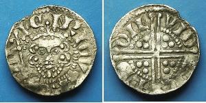 1 Пені Королівство Англія (927-1649,1660-1707) Срібло Генріх III (1207 - 1272)