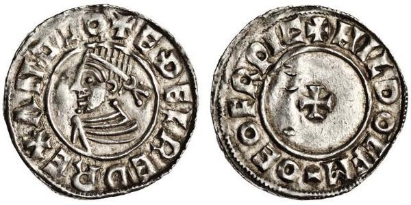 1 Пені Королівство Англія (927-1649,1660-1707) Срібло 