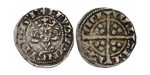 1 Пені Королівство Англія (927-1649,1660-1707) Срібло Едвард I (1239 - 1307)