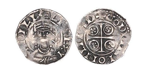 1 Пені Королівство Англія (927-1649,1660-1707) Срібло Вільгельм I (1027 - 1087)