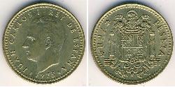 1 Песета Франкистская Испания (1936 - 1975) Бронза 