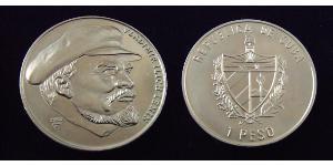 1 Песо Куба Нікель/Мідь Ленин (1870 - 1924)