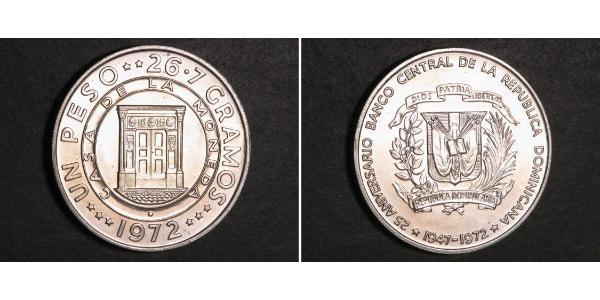 1 Песо Доминиканская Республика Серебро 