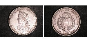 1 Песо Сальвадор Серебро Христофор Колумб (1451 - 1506)