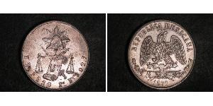 1 Песо Соединённые Штаты Мексики (1867 - ) Серебро 
