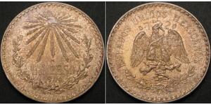 1 Песо Мексиканські Сполучені Штати (1867 - ) Срібло 