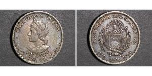 1 Песо Сальвадор Срібло Христофор Колумб (1451 - 1506)