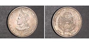 1 Песо Сальвадор Срібло Христофор Колумб (1451 - 1506)