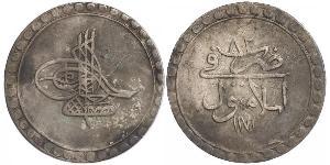 1 Пиастр Османская империя (1299-1923) Серебро Мустафа III (1757 - 1774)